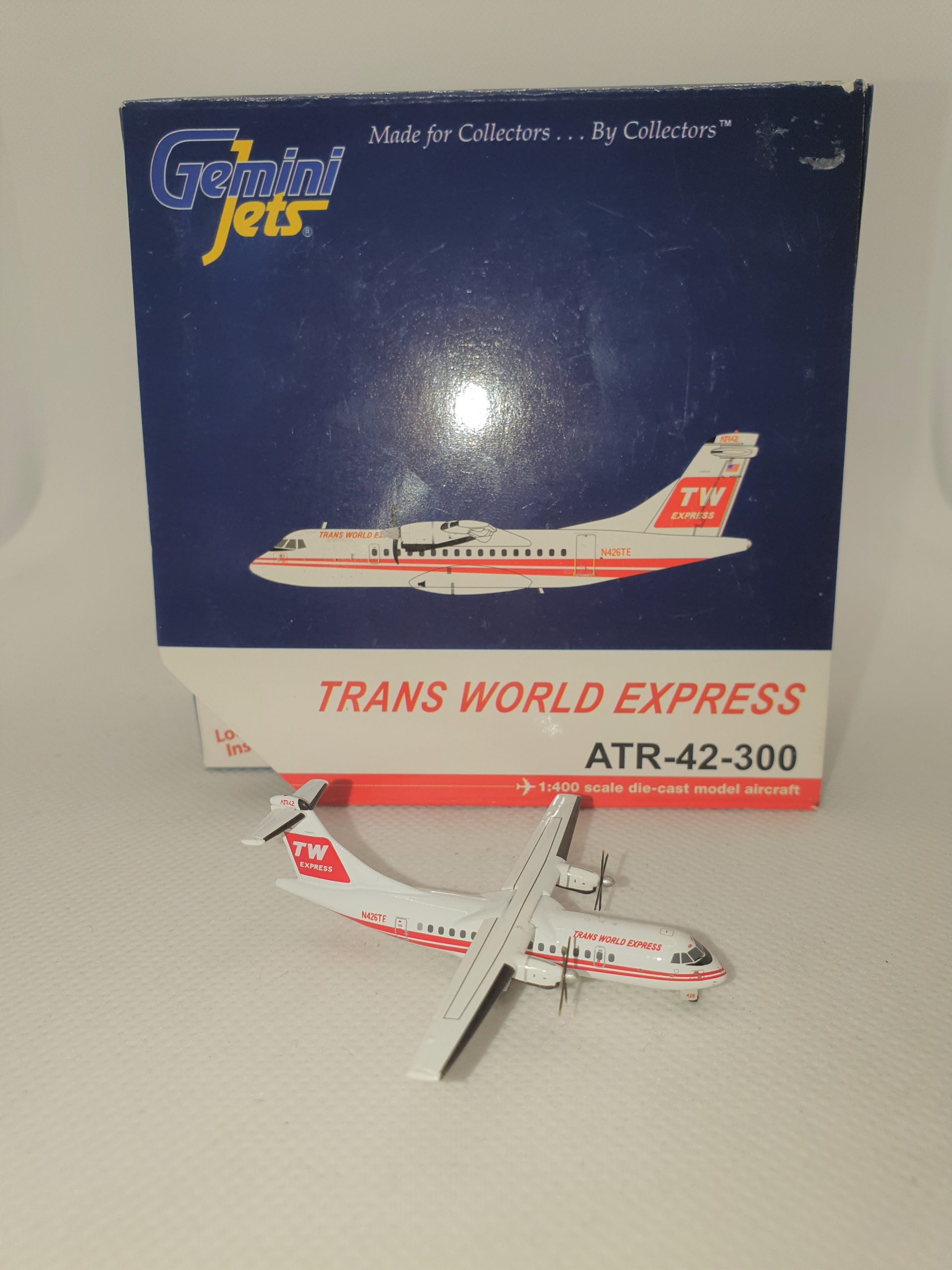 Gemini Jets 1:400 TWA Trans World Express N426TE ATR-42-300 