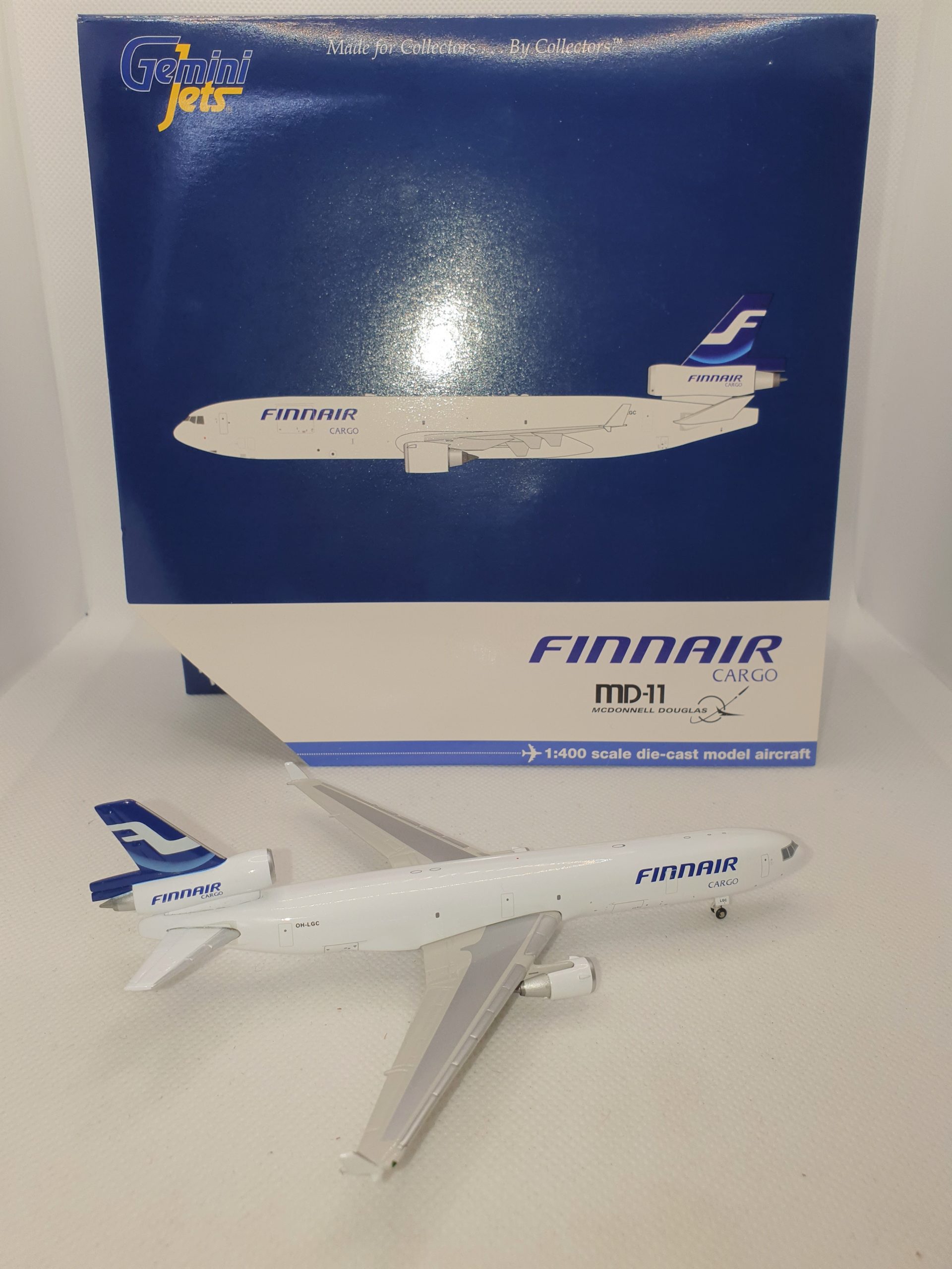 Gemini Jets 1:400 Finnair Cargo OH-LGC McDonnell Douglas MD-11F ...