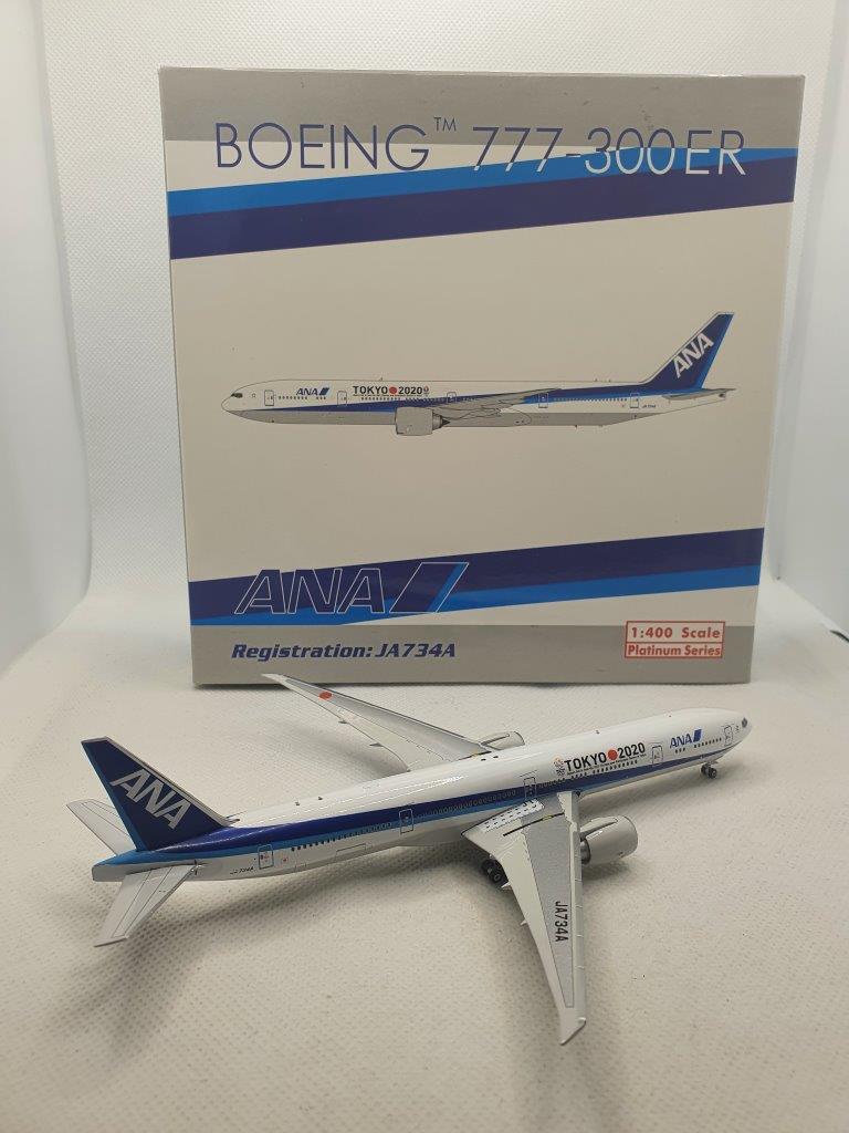 Phoenix 1:400 ANA All Nippon Airways JA734A Boeing 777-300 ...