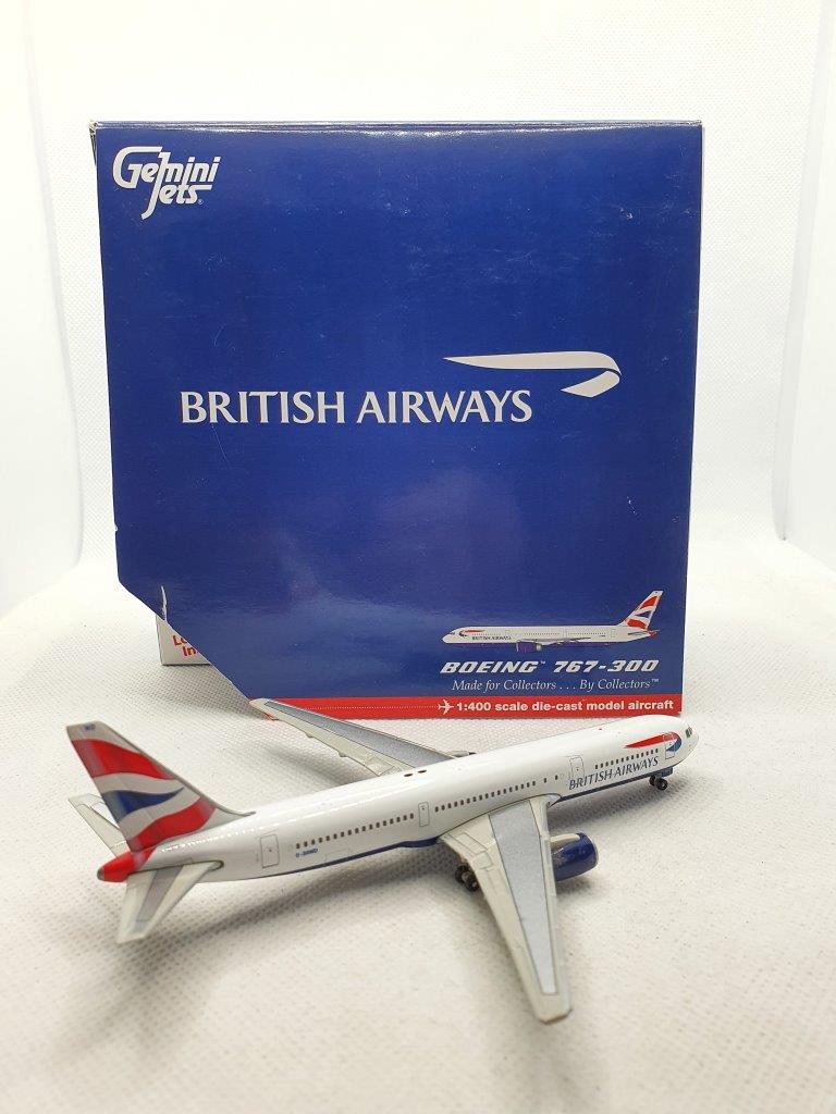 Gemini Jets 1:400 British Airways G-BNWD Boeing 767-300 