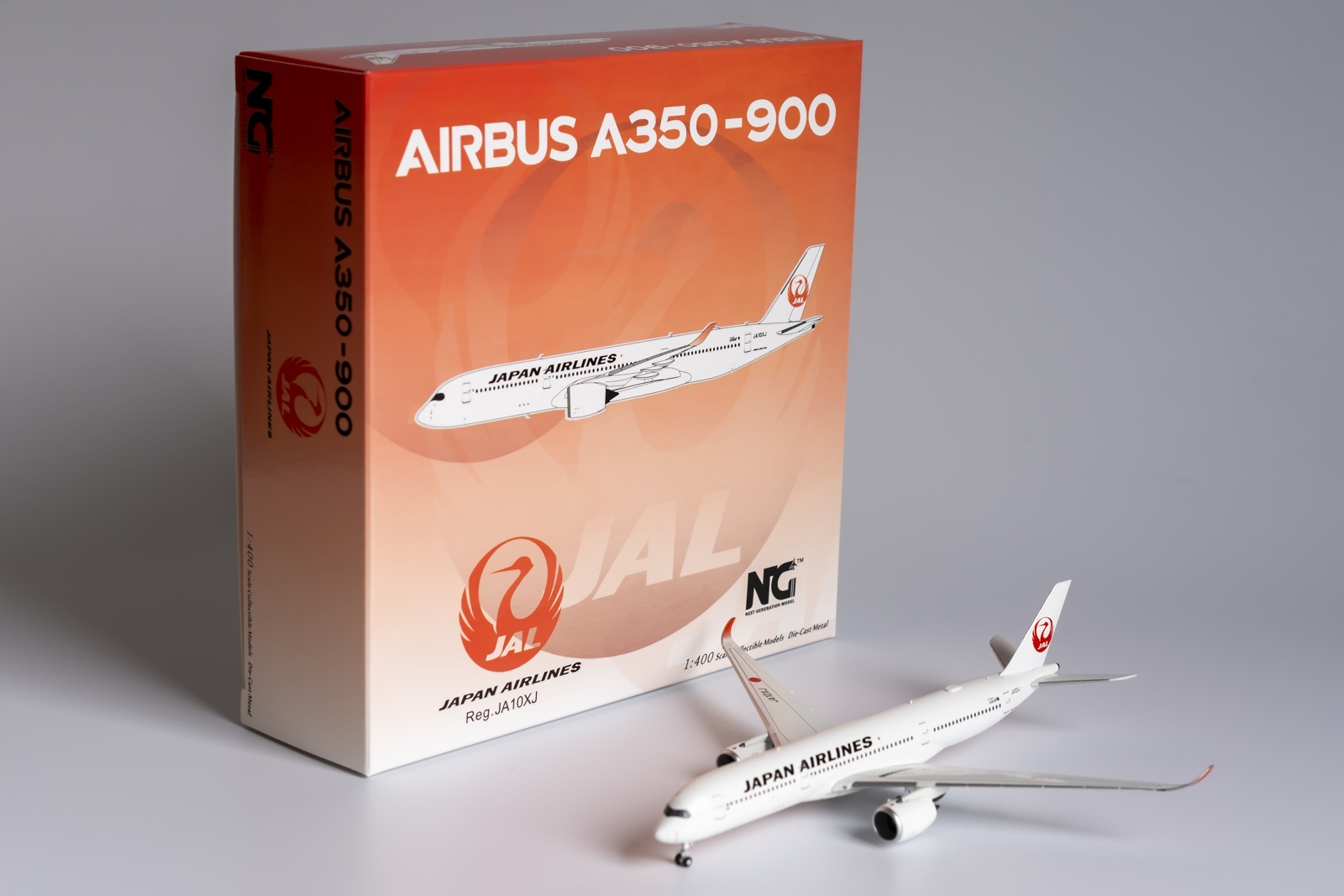 NG Models 1:400 JAL Japan Airlines JA10XJ Airbus A350-900 
