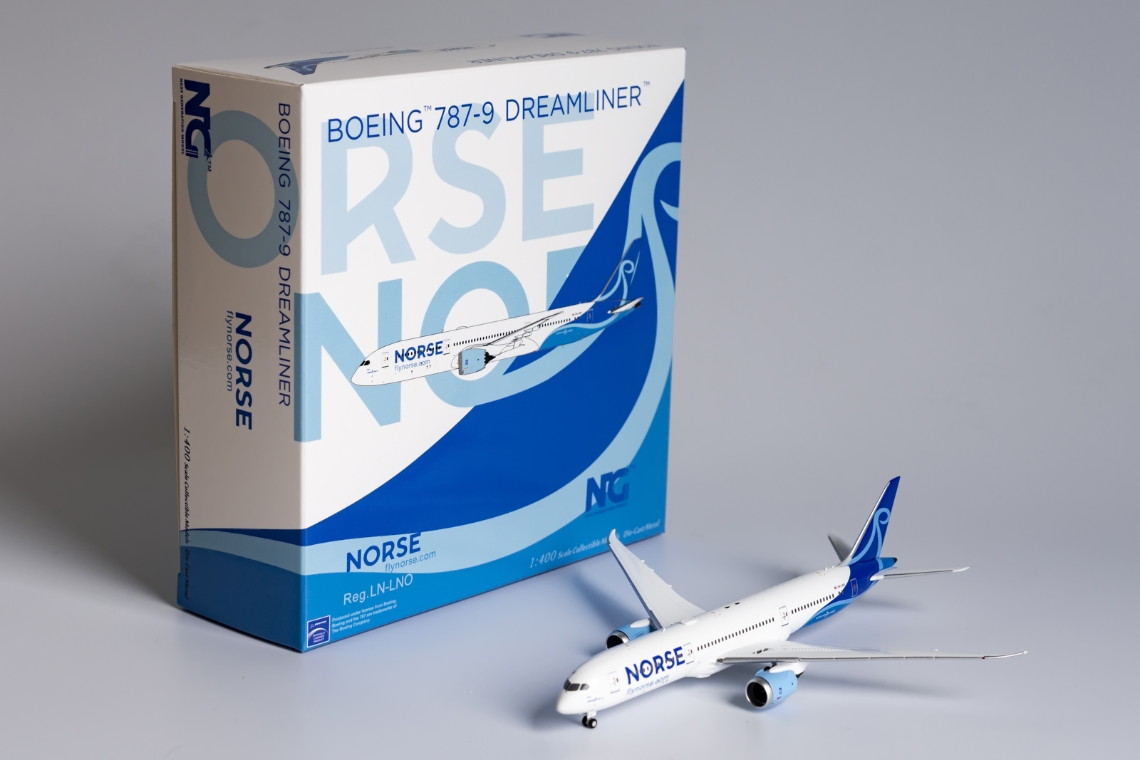 NG Models 1:400 Norse Atlantic Airways LN-LNO Boeing 787-9 
