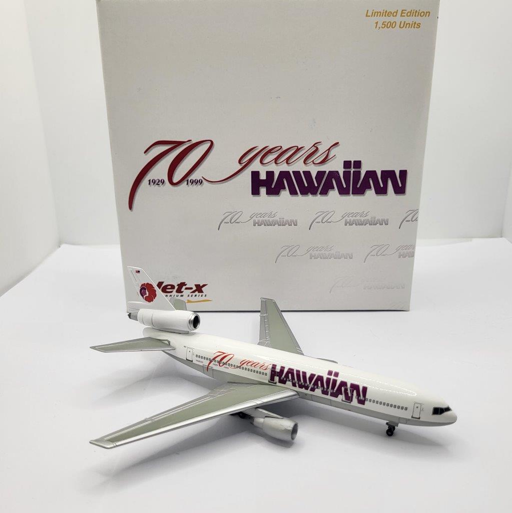 Jet-X 1:400 Hawaiian Airlines N68060 Douglas DC-10-30 Bedfordshire Diecast