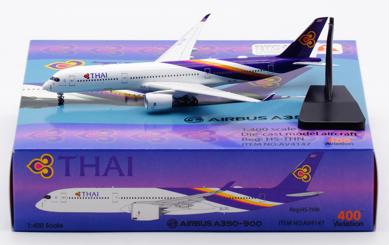 Aviation 400 1:400 Thai Airways International HS-THN Airbus A350 