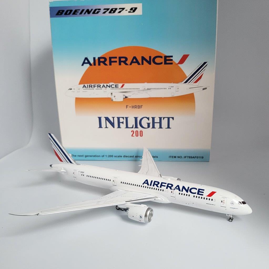 保証1年1/200 Inflight 200 エールフランス Air France B787-9 (F-HRBF) 民間航空機